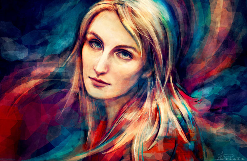 colorful paintings illustrations - Alice X Zhang